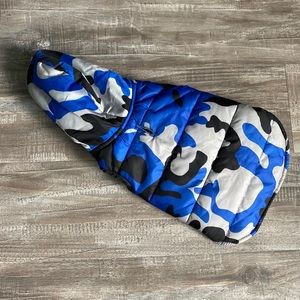 Camo dog winter jacket